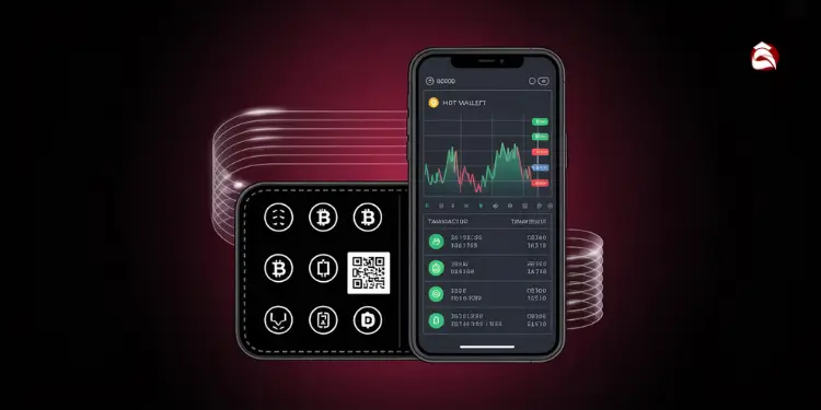 Bitcoin wallet and mobile app UI with charts and transactions