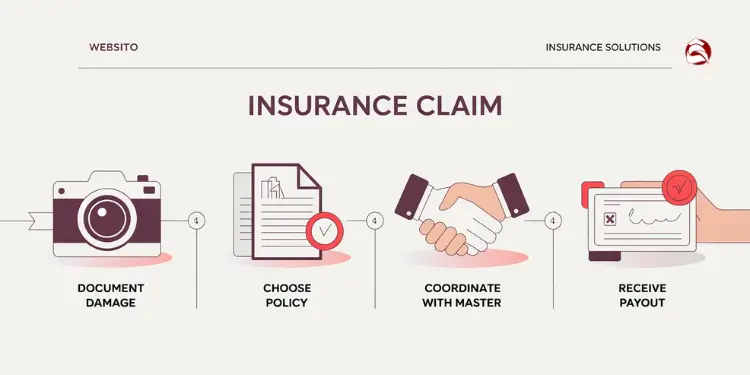 Steps from documenting damage to payout