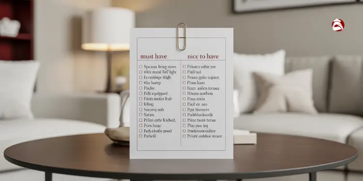 Checklist of must-have and nice-to-have home features