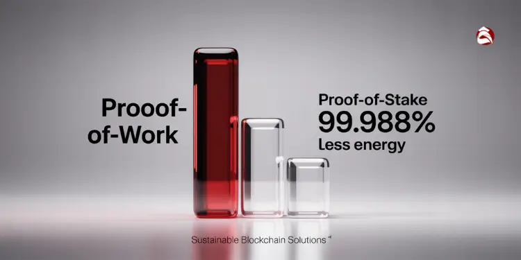 Safe surrounded by crypto coins and floating key