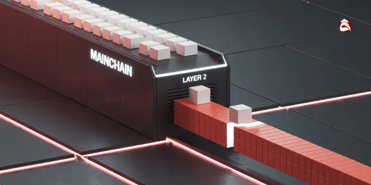 Layer 2 blocks offloading transactions from the main blockchain