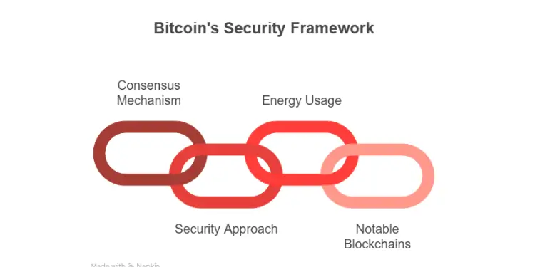 Key elements of Bitcoin's security framework