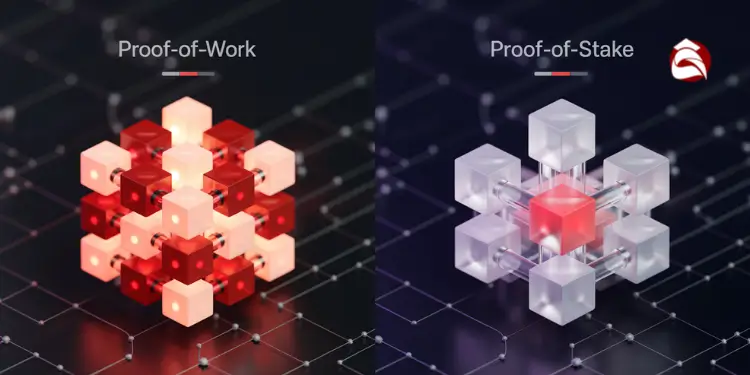 Comparison of Proof-of-Work and Proof-of-Stake mechanisms