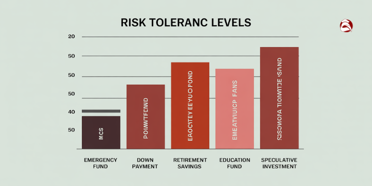 Risk tolerance profiles for financial goals graph