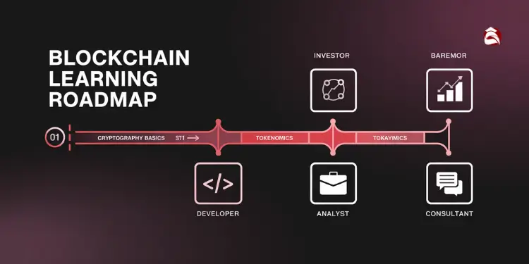 Blockchain learning roadmap from basics to career paths