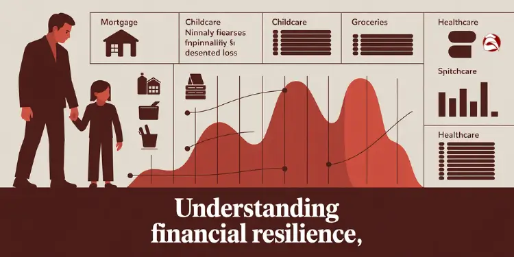 Family financial visualization showing key expenses