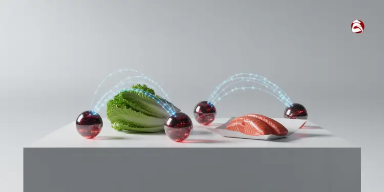 Food supply chain on a blockchain