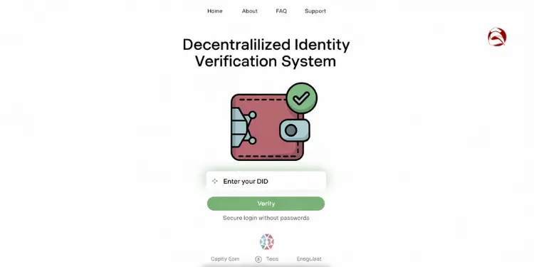Wallet-based identity verification interface