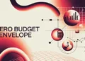 Abstract visual of Zero Budget Envelope with finance-themed icons