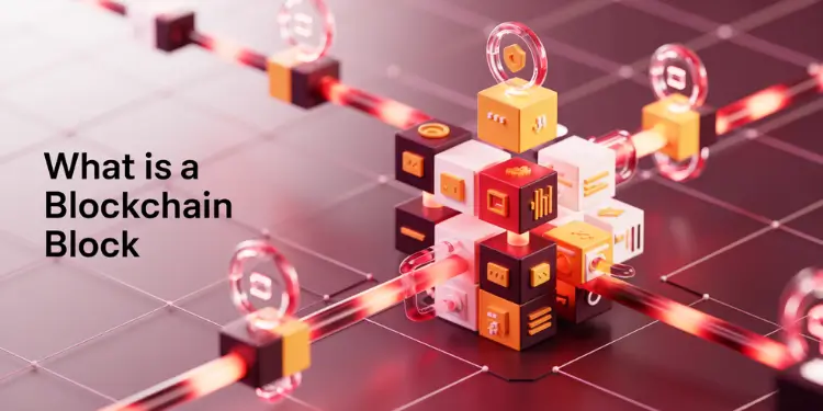 What is a blockchain block explained simply