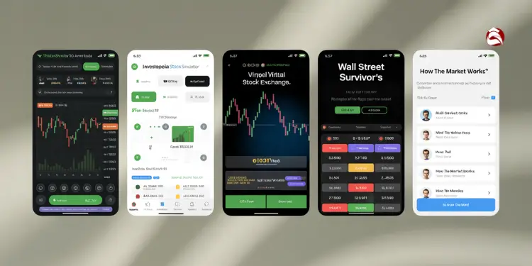 Selection of financial management apps on mobile devices