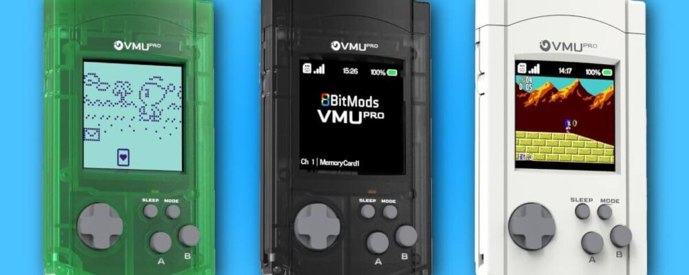 8BitMods Unveils The VMUPro - Retro Handhelds