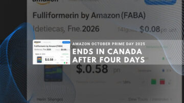 Amazon Canada wraps up four-day October Prime Day 2025, some deals still active