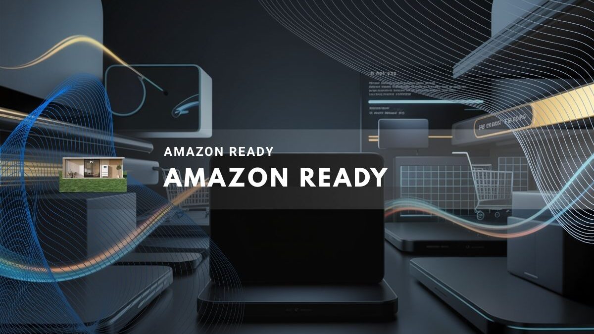 design showcasing technology and shopping elements