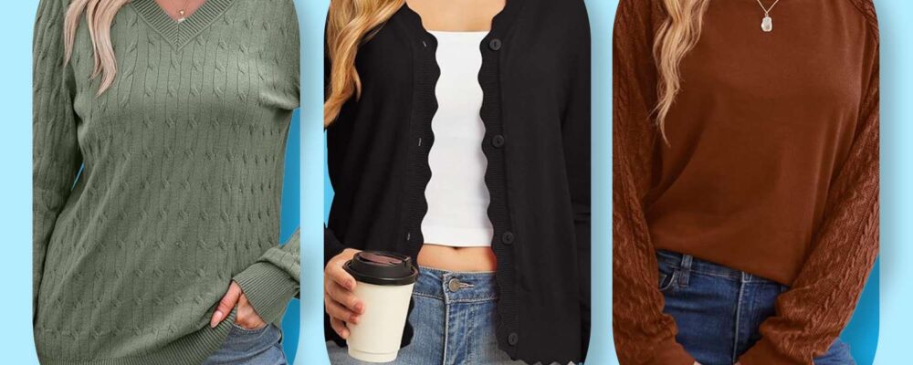 Amazon Has Cozy Fall Sweaters Under $25 Right Now