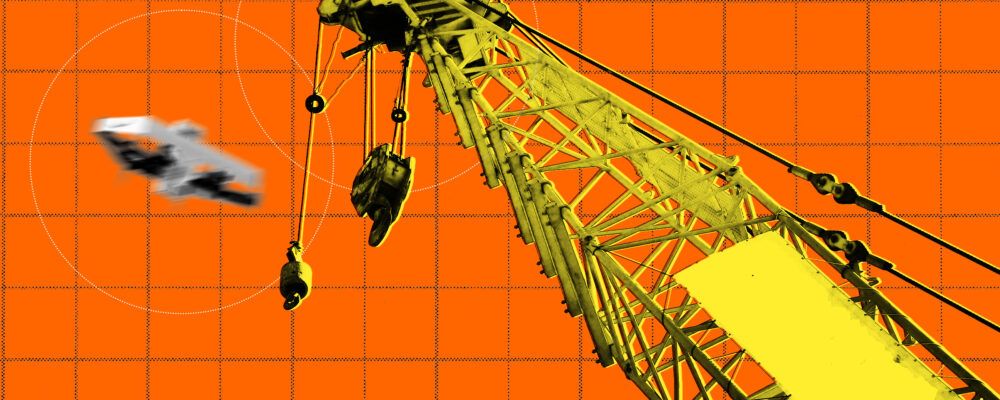 Amazon Drones Kamikaze Into Construction Equipment, Burst Into Flames