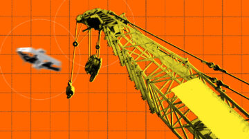 Amazon Drones Kamikaze Into Construction Equipment, Burst Into Flames