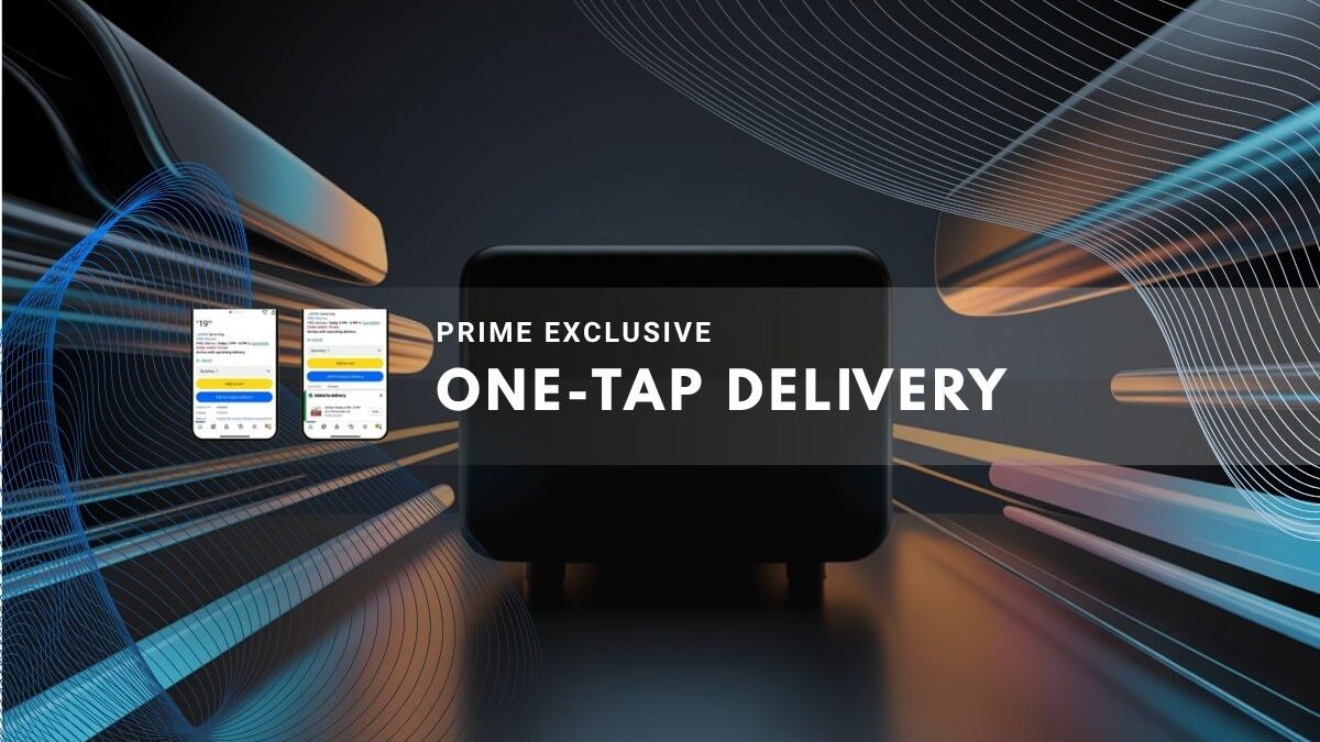 modern representation of delivery technology with mobile devices