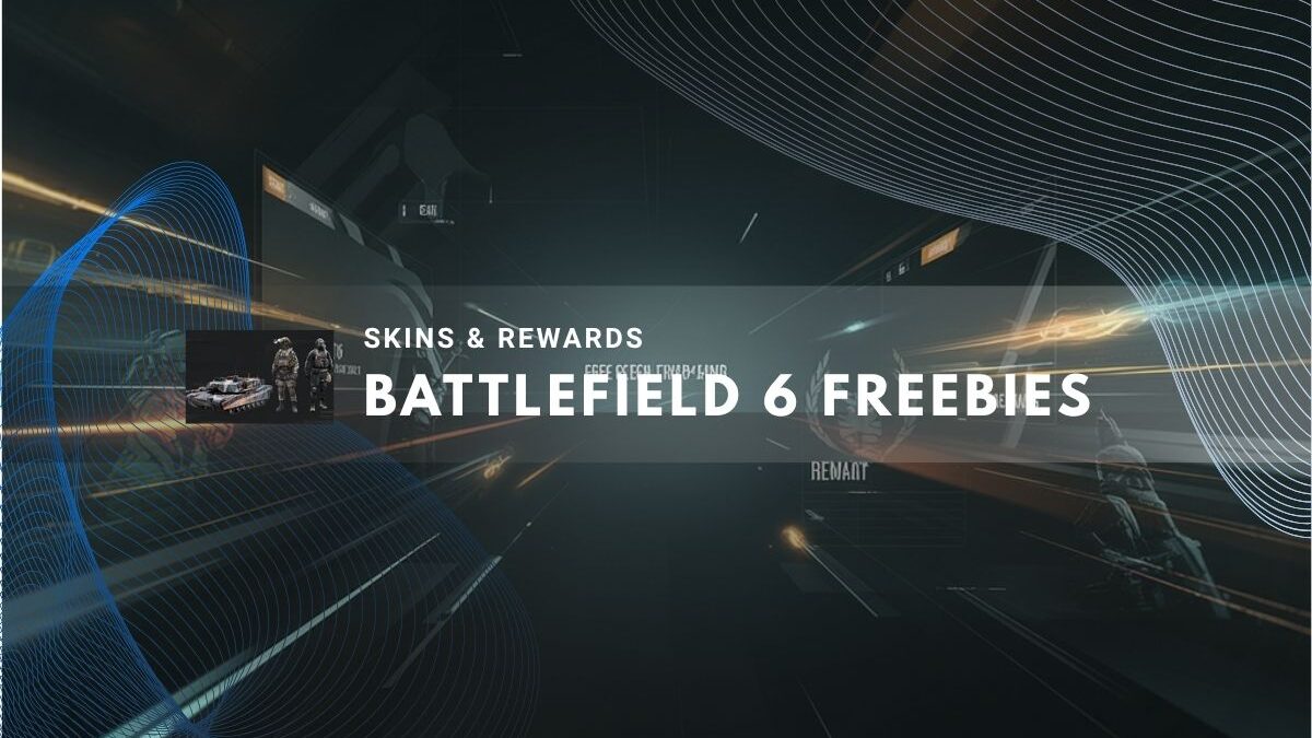 sleek digital scene featuring futuristic graphics related to a video game