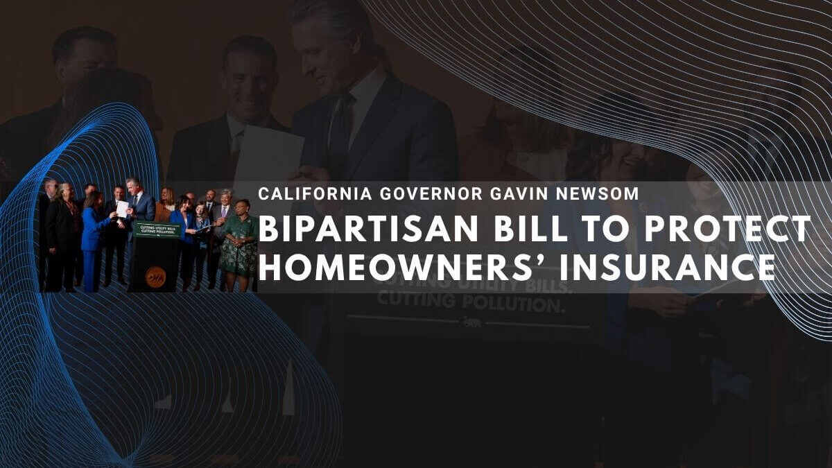 Governor Gavin Newsom of California signs bipartisan bill into law