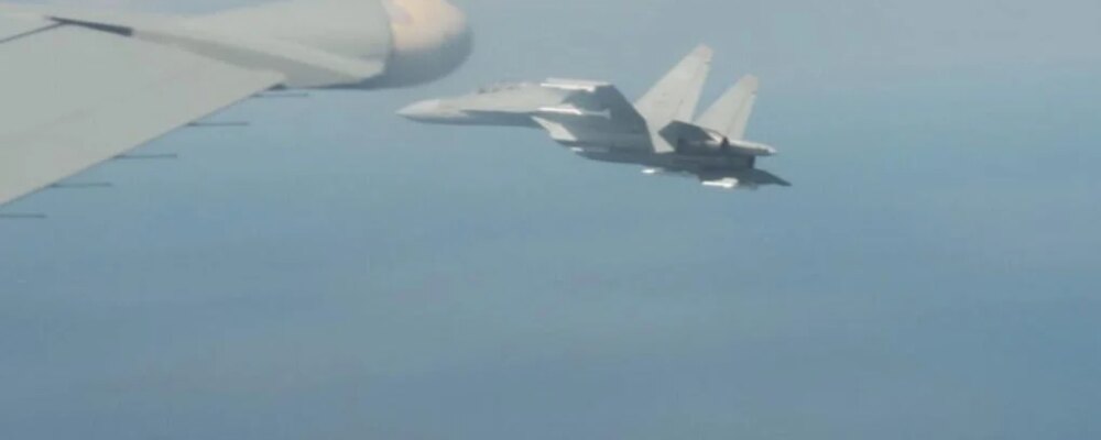 CBS News on board as Chinese jets intercept Canadian air force plane tracking North Korean ships