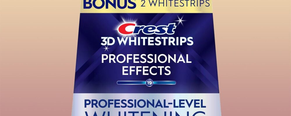 Crest Whitestrips Are on Sale at Amazon