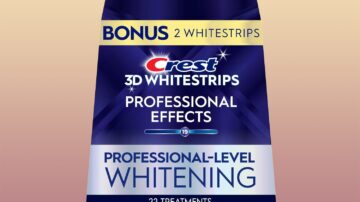 Crest Whitestrips Are on Sale at Amazon