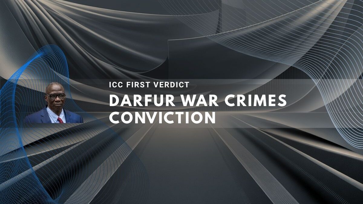 African man in suit featured beside ICC announcement graphic