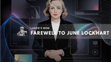 Tribute artwork of June Lockhart, known for her role in Lassie