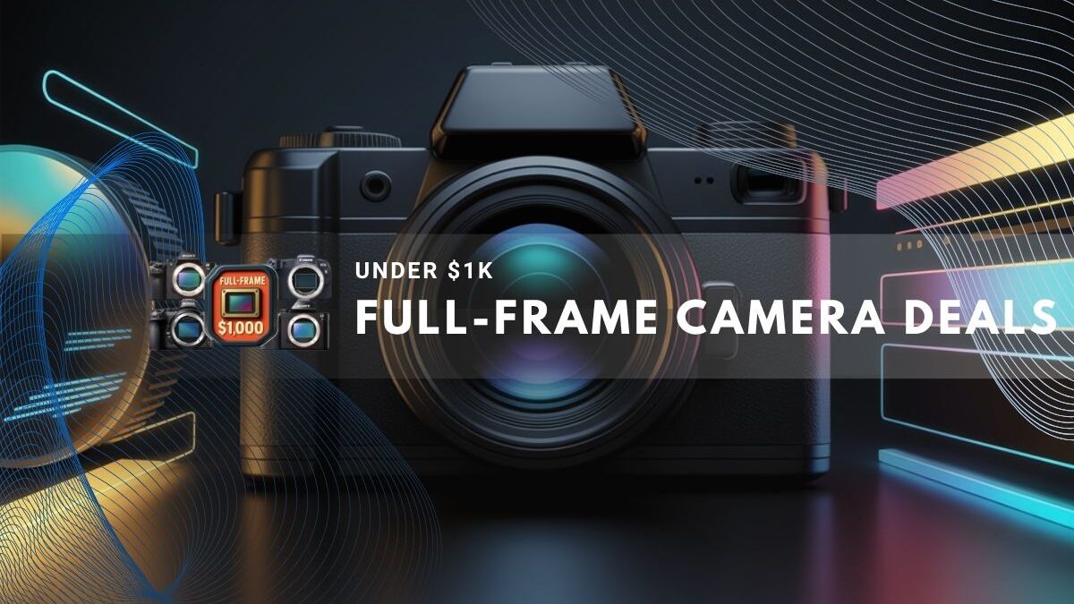 Current Amazon deals on full-frame cameras priced under $1,000