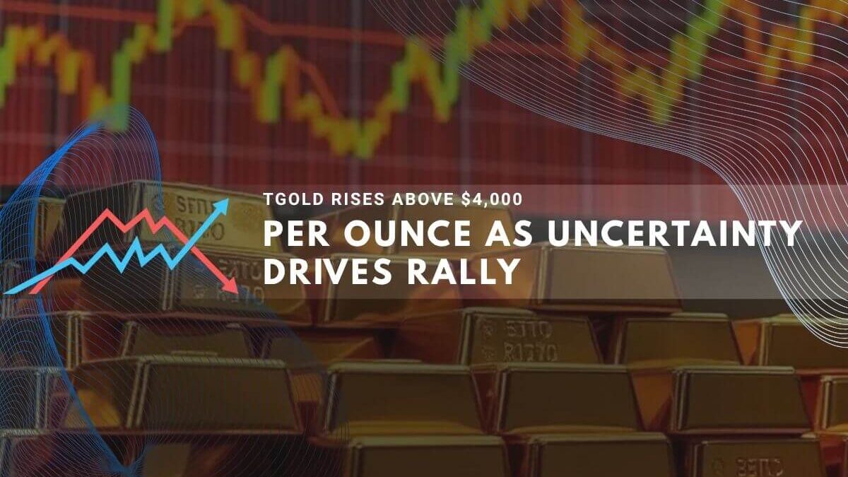 Gold prices break past $4,000 per ounce amid global uncertainty and safe-haven rush