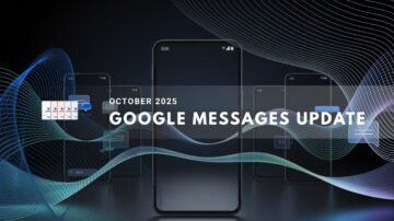 Modern interface showcasing messaging app features
