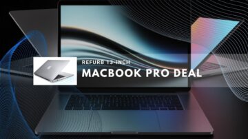featuring a refurbished 13-inch MacBook Pro on sale