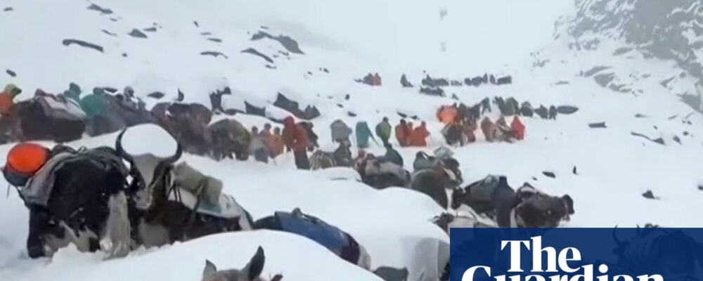 Mount Everest hikers describe ‘extreme’ conditions as huge rescue effort continues | Mount Everest