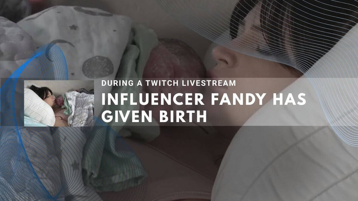 Influencer and Twitch streamer Fandy delivers her baby during a live broadcast, stunning viewers worldwide