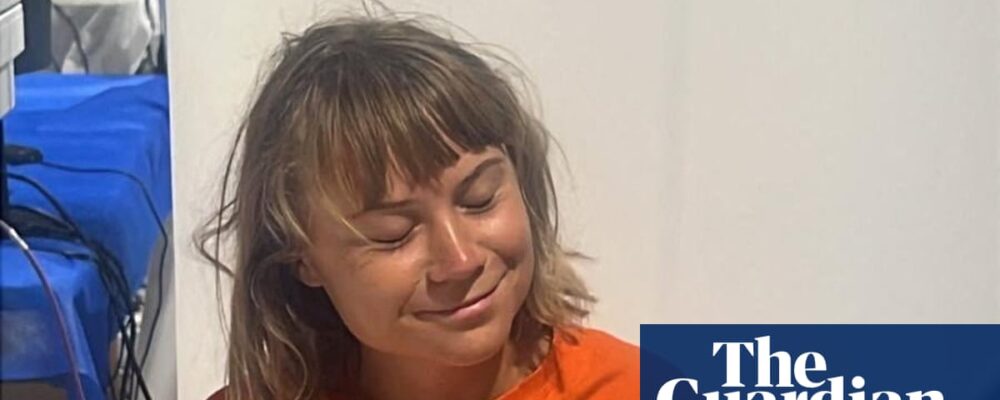 Israel accused of detaining Greta Thunberg in infested cell and making her hold flags | Gaza flotilla