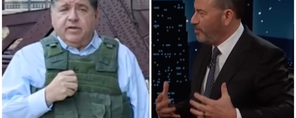 JB Pritzker Reports From ‘War-Torn Chicago’ On ‘Jimmy Kimmel Live!’