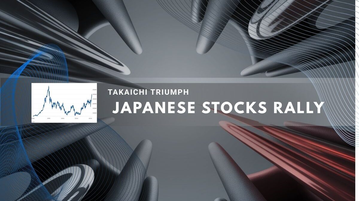 Rising financial chart shown amid abstract modern backgrou