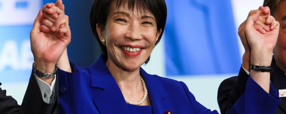 Japan’s ruling party elects Sanae Takaichi as leader, likely to become first female PM : NPR