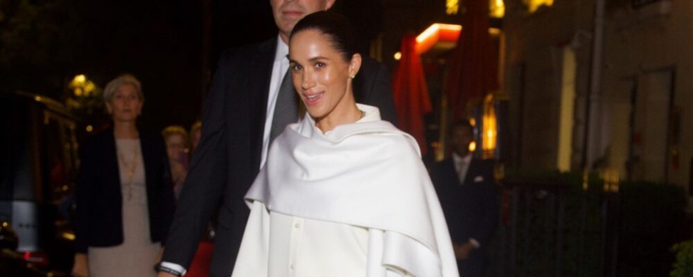 Meghan Markle Makes Her Surprise Paris Fashion Week Debut at Balenciaga