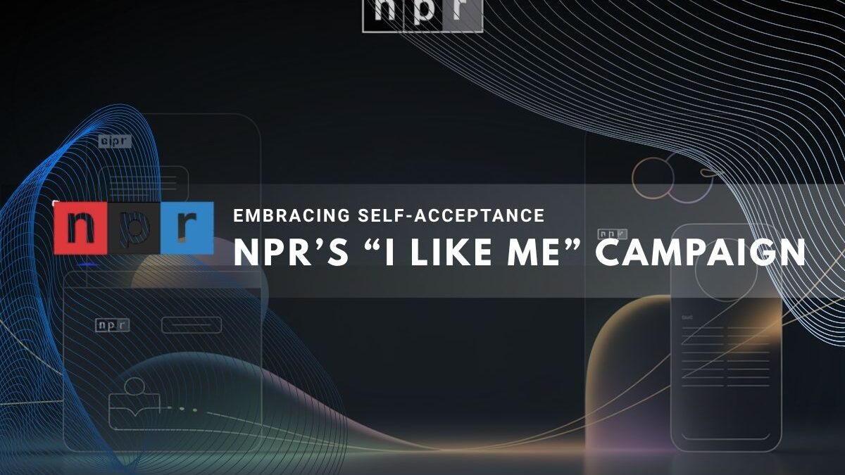 NPR logos appear over abstract digital shapes