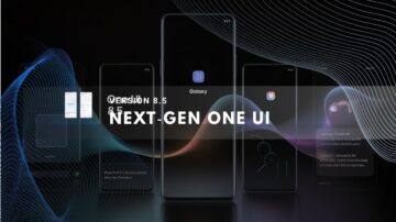 showcase of Samsung devices featuring the Next-Gen One UI interface.