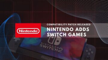 Nintendo Switch2 console with compatibility patch released and new games added