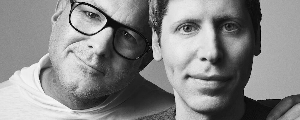 Sam Altman and Jony Ive