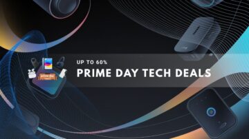 promoting Amazon's Prime Day discounts on various tech products