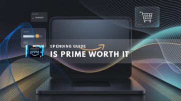Laptop displaying a guide on Amazon Prime's value