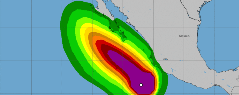 Priscilla strengthens into a hurricane in the Pacific. Maps show its path.