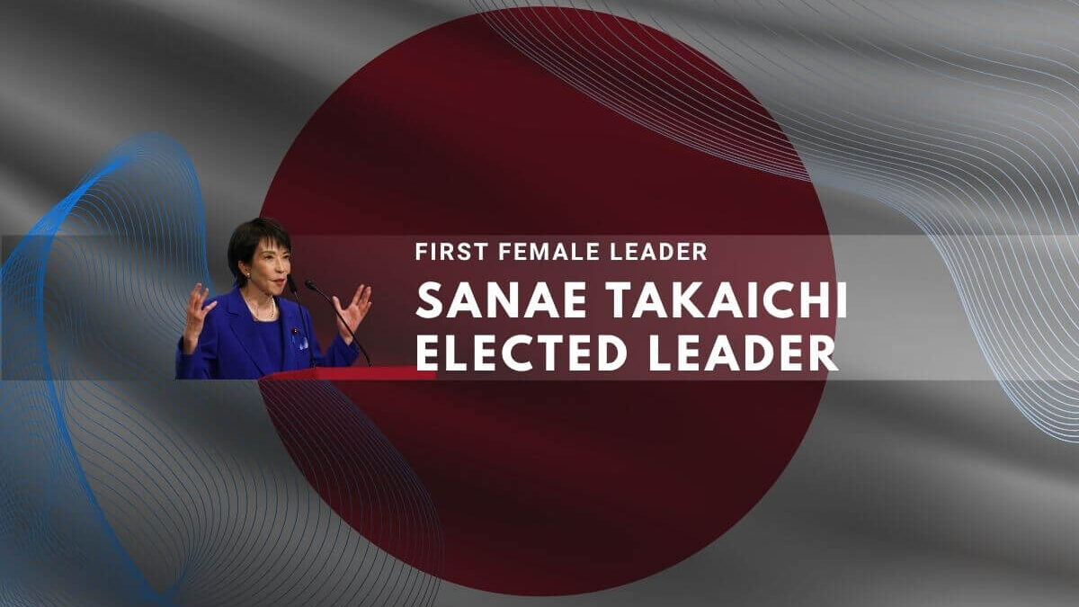 Sanae Takaichi elected as Japan’s first female LDP leader, marking historic change