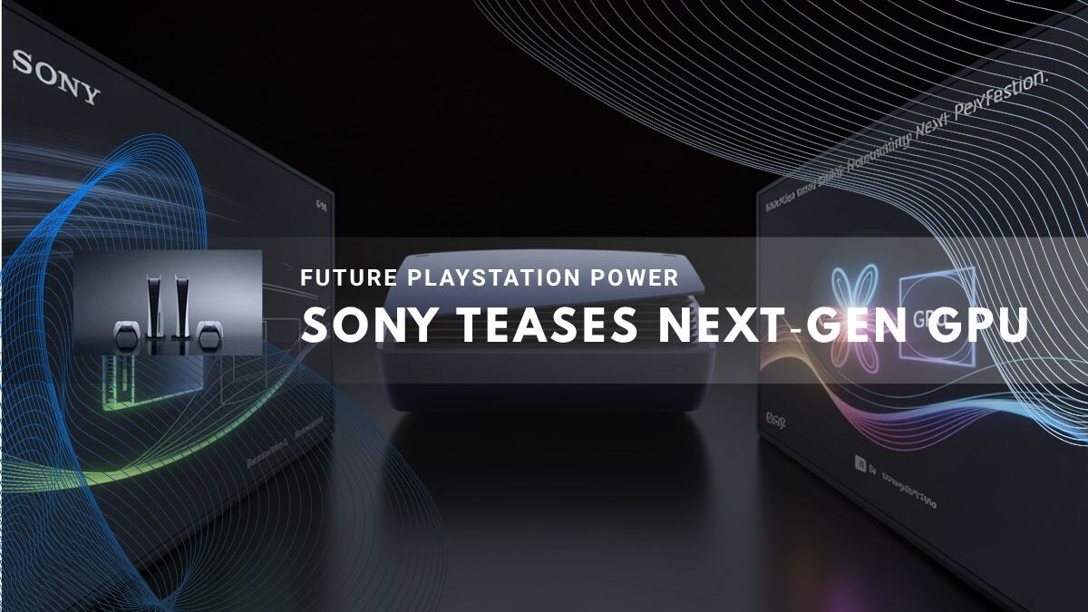 Conceptual design showcasing advanced GPU