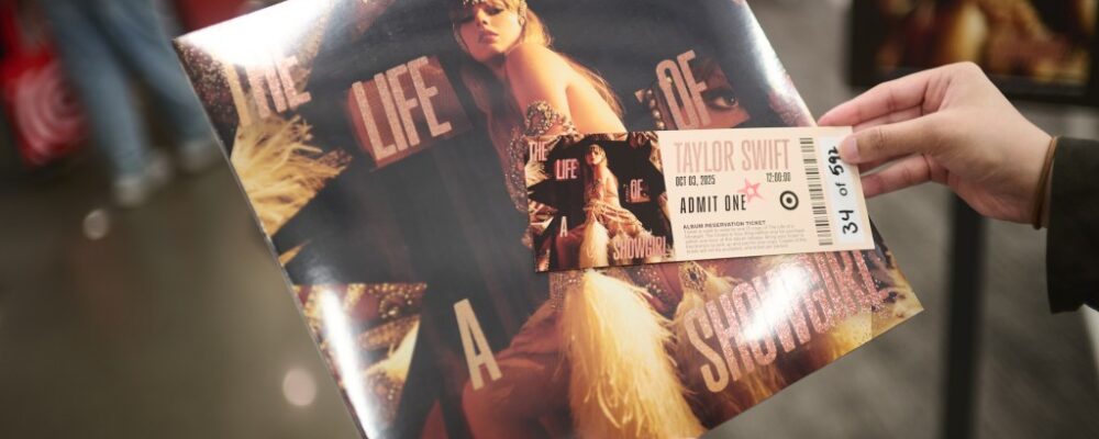 Taylor Swift 'The Life Of A Showgirl' Album Sales; New Acoustic Tracks